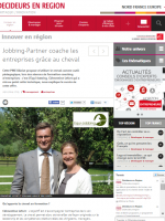 article de presse sur l'equicoaching par Equi-jobbing